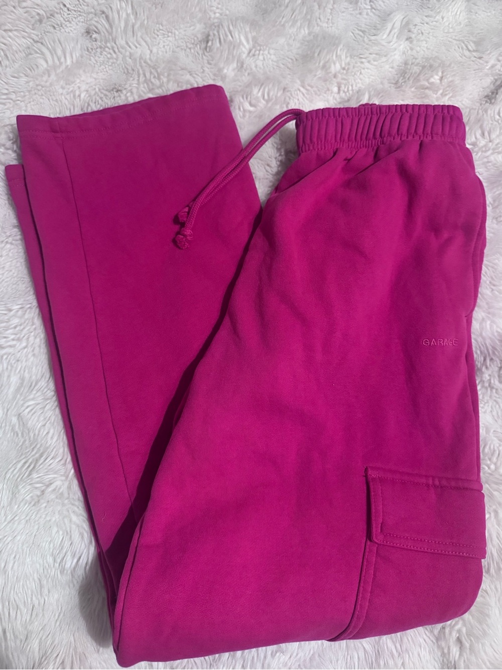 Garage Raspberry Cheeks Cargo Sweatpants